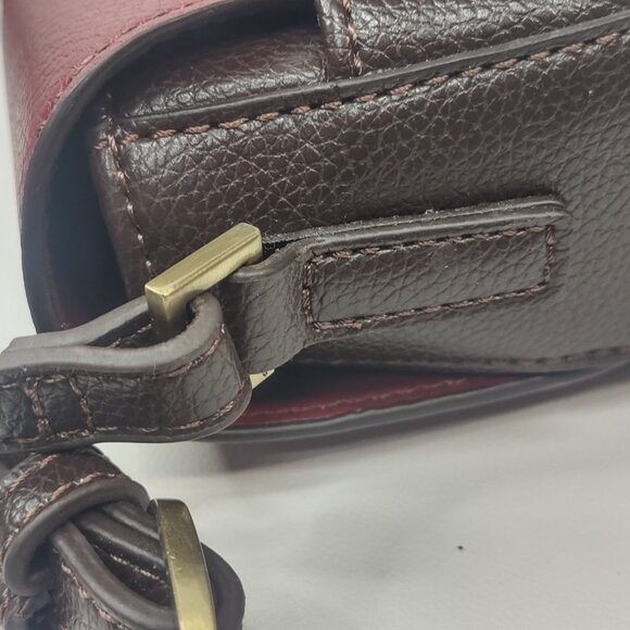 Chala Half Moon Paw Print Crossbody Purse with Adjustable Strap - Picture 4 of 13